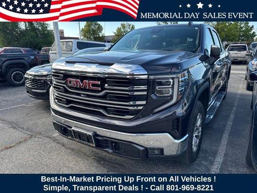 Titanium Rush Metallic 2023 GMC Sierra 1500 SLT