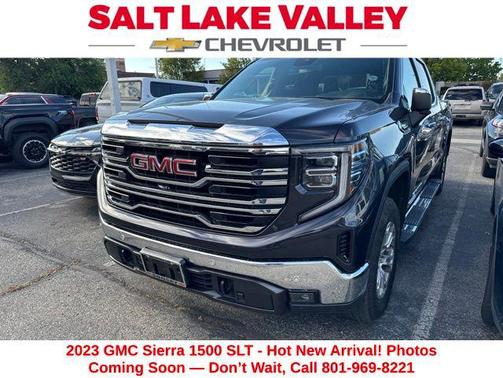 Titanium Rush Metallic 2023 GMC Sierra 1500 SLT