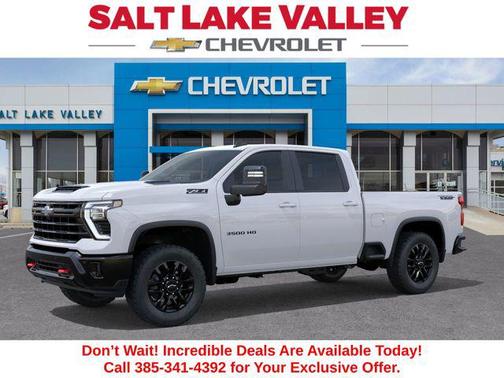 Summit White 2026 Chevrolet Silverado 3500 LT