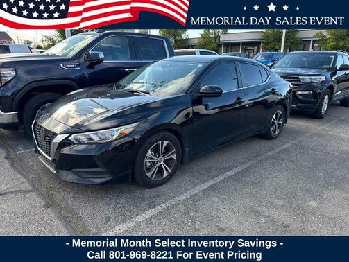 Super Black 2023 Nissan Sentra SV