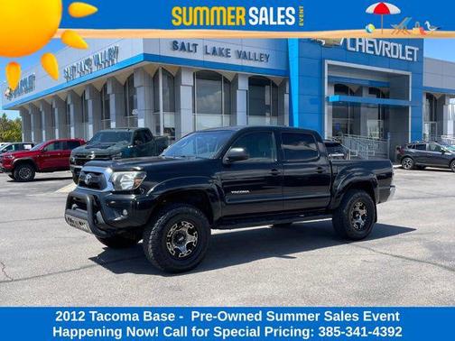 Black 2012 Toyota Tacoma Base