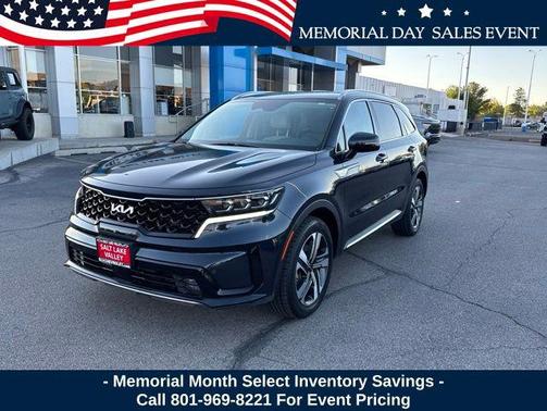 Gravity Blue 2022 Kia Sorento Plug-In Hybrid SX