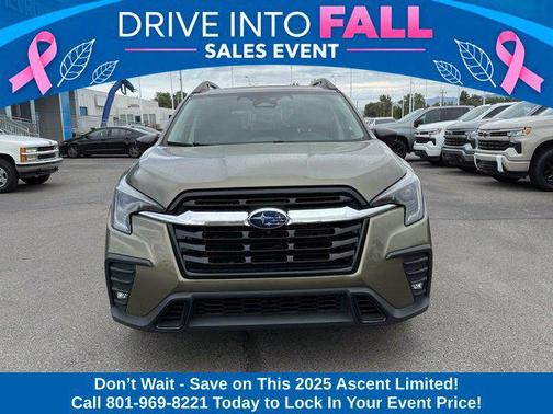 Autumn Green Metallic 2025 Subaru Ascent Limited 7-Passenger
