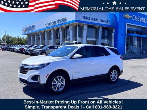 Summit White 2024 Chevrolet Equinox 1LT
