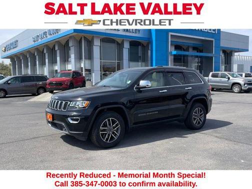 Diamond Black Crystal Pearlcoat 2021 Jeep Grand Cherokee Limited