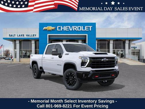 Summit White 2026 Chevrolet Silverado 3500 LT