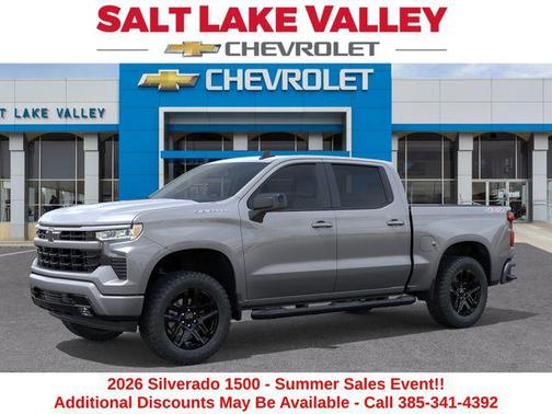 Sterling Gray Metallic 2026 Chevrolet Silverado 1500 RST
