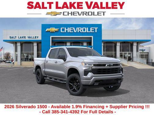 Sterling Gray Metallic 2026 Chevrolet Silverado 1500 RST