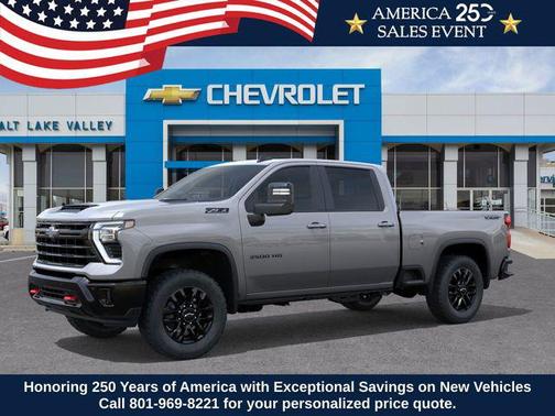 Sterling Gray Metallic 2026 Chevrolet Silverado 3500 LT