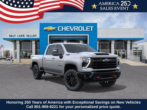 Sterling Gray Metallic 2026 Chevrolet Silverado 3500 LT