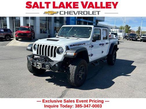 Bright White Clearcoat 2021 Jeep Gladiator Mojave 4x4