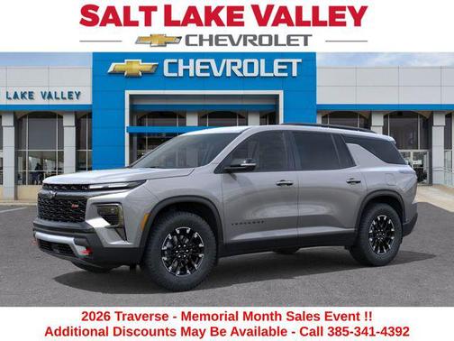 Sterling Gray Metallic 2026 Chevrolet Traverse AWD Z71