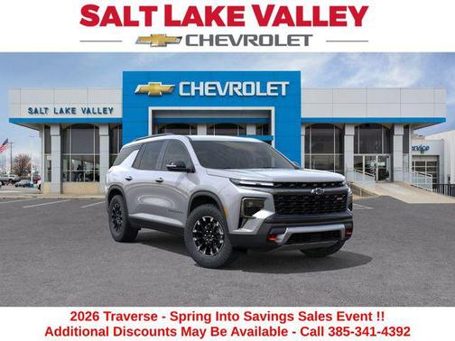 Sterling Gray Metallic 2026 Chevrolet Traverse AWD Z71