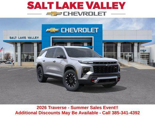 Sterling Gray Metallic 2026 Chevrolet Traverse AWD Z71