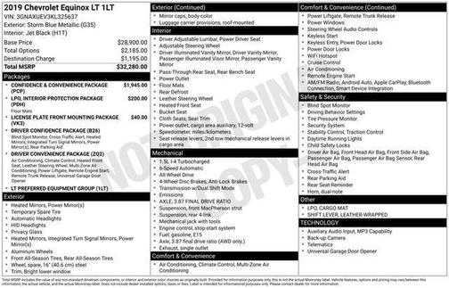 2019 Chevrolet Equinox 1LT