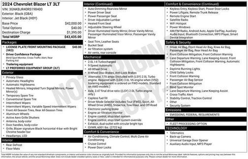 2024 Chevrolet Blazer 3LT