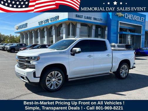 Iridescent Pearl Tricoat 2021 Chevrolet Silverado 1500 High Country