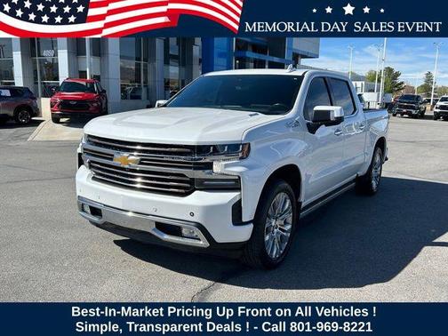 Iridescent Pearl Tricoat 2021 Chevrolet Silverado 1500 High Country
