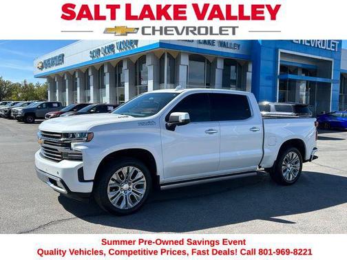 Iridescent Pearl Tricoat 2021 Chevrolet Silverado 1500 High Country