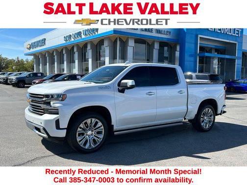 Iridescent Pearl Tricoat 2021 Chevrolet Silverado 1500 High Country