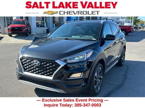 Black Noir Pearl 2021 Hyundai TUCSON Sport