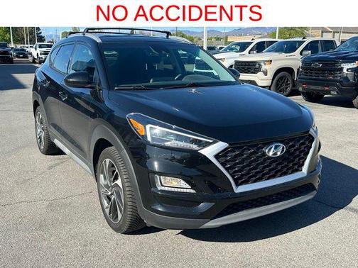 Black Noir Pearl 2021 Hyundai TUCSON Sport