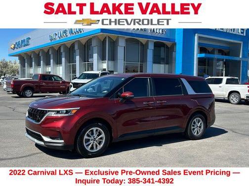 Flare Red 2022 Kia Carnival LXS