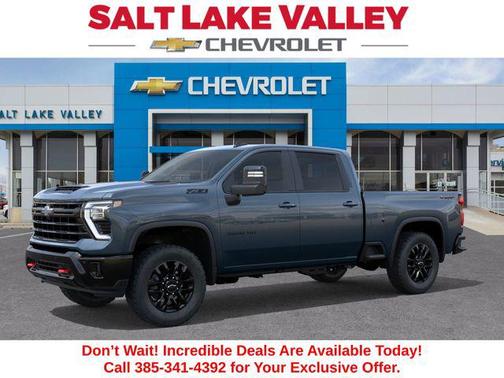 Lakeshore Blue Metallic 2026 Chevrolet Silverado 3500 LT