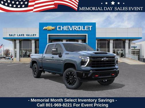 Lakeshore Blue Metallic 2026 Chevrolet Silverado 3500 LT