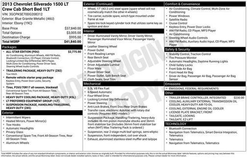 2013 Chevrolet Silverado 1500 LT