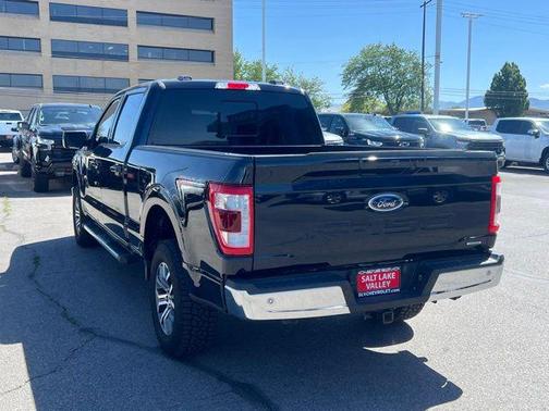 Antimatter Blue Metallic 2022 Ford F-150 Lariat