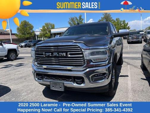 Granite Crystal Metallic Clearcoat 2020 RAM 2500 Laramie Crew Cab 4x4 6'4' Box
