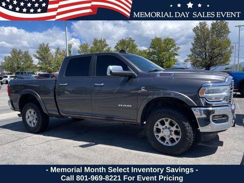 Granite Crystal Metallic Clearcoat 2020 RAM 2500 Laramie Crew Cab 4x4 6'4' Box