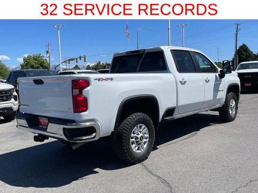 Summit White 2020 Chevrolet Silverado 2500 LT