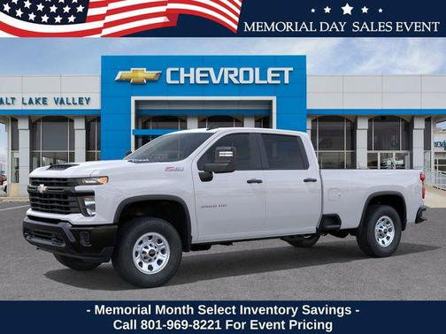 Summit White 2026 Chevrolet Silverado 3500 WT