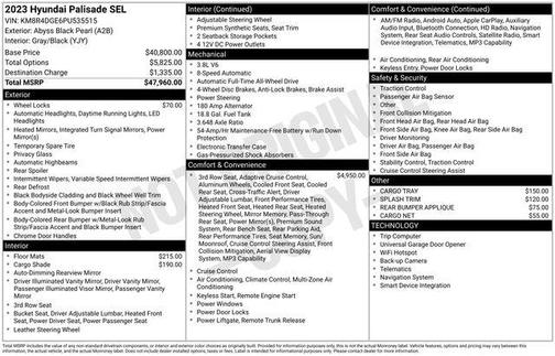 2023 Hyundai PALISADE SEL
