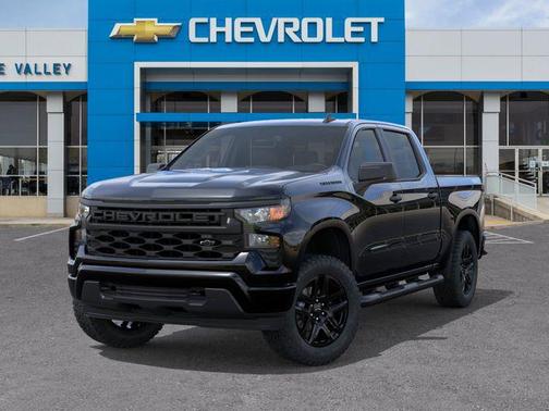 Black 2026 Chevrolet Silverado 1500 Custom