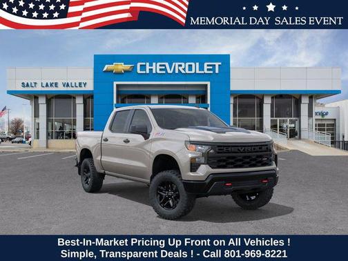 White Sands 2026 Chevrolet Silverado 1500 Custom Trail Boss