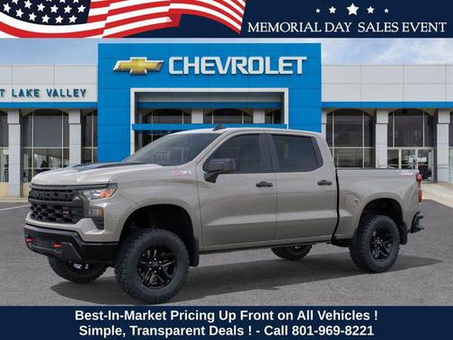 White Sands 2026 Chevrolet Silverado 1500 Custom Trail Boss