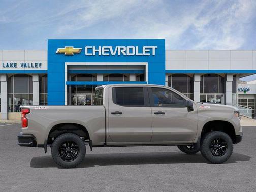 White Sands 2026 Chevrolet Silverado 1500 Custom Trail Boss