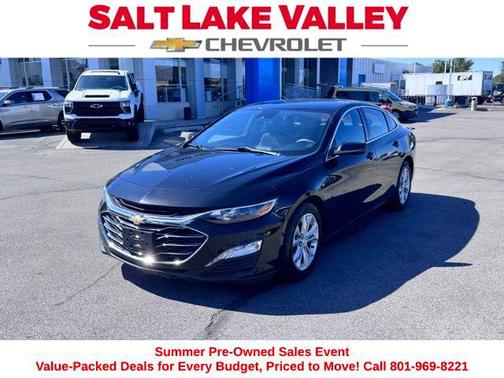 Mosaic Black Metallic 2023 Chevrolet Malibu FWD 1LT