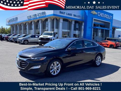 Mosaic Black Metallic 2023 Chevrolet Malibu FWD 1LT