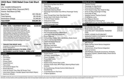 2023 RAM 1500 Rebel