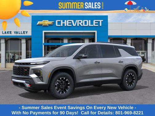 Sterling Gray Metallic 2026 Chevrolet Traverse AWD Z71
