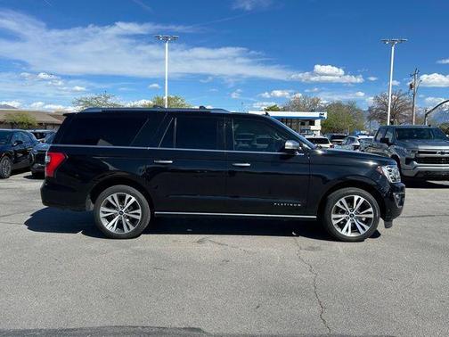 Agate Black Metallic 2021 Ford Expedition Max Platinum