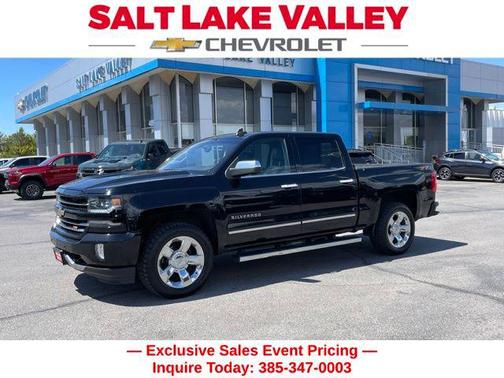 Black 2018 Chevrolet Silverado 1500 LTZ