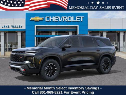Mosaic Black Metallic 2026 Chevrolet Traverse AWD Z71