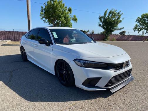 Platinum White Pearl 2023 Honda Civic Si Base