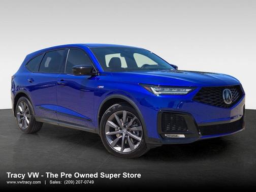 Apex Blue Pearl 2025 Acura MDX A-SPEC