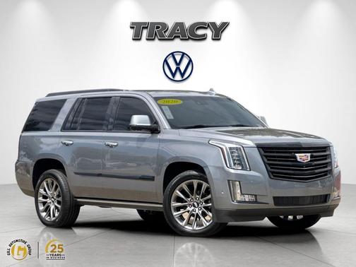 Satin Steel Metallic 2020 Cadillac Escalade Platinum